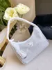 2022 고품질의 새로운 스타일 나일론 호보 여성 다이아몬드 가방 가방 어깨 가방 레이디 복합 토트 체인 캔버스 핸드백 05