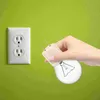 Outros sistemas de iluminação 2pcs conecte o adaptador de conversor de saída prática de substituição de soquete de luz ao adaptador ao adaptador