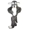 Long-haired Greyhound Mascot Costume Animal Festival Mascot Costume Top Quality Cartoon Animal Anime theme character Christmas Carnival Party Fancy Costumes