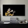 Klassisk Bruce Lee Kung Fu Superstar Canvas Målning Poster trycker digitala väggkonst Bilder för vardagsrum Heminredning Cuadros3914873