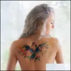 Tatouages ​​temporaires art art de santé beauté étanché