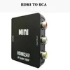 HDMI para RCA GANA 1080P HDMI para 3RCA CVBS AD ADAPTADOR DE AUDIO DE AUDIO DE VÍDEO AV SUPORTA PAL NTSC com cabo de carga USB para P187H