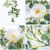 Decorative Flowers & Wreaths Peony Artificial Eucalyptus Vine Garland Rose Wedding Decoration Wall Rattan Home Decor Plantas ArtificialeDeco