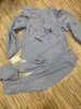 Clothland şık fırfırlı bluz takım elbise uzun kollu gömlek uzun pantolon iki parça set bahar şık takım elbise mujer tz247 t220729