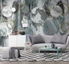 Custom Modern 3D Wallpaper Walls Geometry Papel De Pared 3D Living Room Bedroom TV Backdrop HD Wall paper