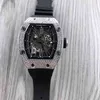 Luxury Mens Mechanics Watch Richa Milles Wristwatch Rm010 Brand Full Diamond Men's Automatic Mechanical Waterproof