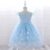 Baby Girl Casual Summer Dress Kids Girl Sequins Cosplay Party Dresses Girls Snowflake Christmas Princess Dress Clothes G220428
