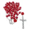 6 -миллиметровое ожерелье с розарием Крест Христоли