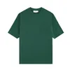 Camisetas para hombres CY118# Camiseta deportiva de manga corta de algodón de algodón liso de alta calidad