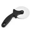 Cutters de Pizza de Aço Inoxidável Bakeware Pastelaria Cutter Faca Cookie Cookie Roda Scissor Bakeware Kitchen Acessórios