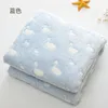 3D Grain Fluffy soft Coral Fleece Swan animal Star Furry Thermal born baby deken toddler Bedding Quilt 220527