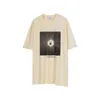 Mode d'été Brand New Rhude Vintage Tee Drop Portrait Limited Print T-shirt à manches courtes usé