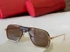 Designer de carrinho de moda Cool óculos de sol Gold Cartir Man Pilot Sunglasses Sungrass feminino Moda Eyewear Couro Projeto de fivela polarizedMetal Men