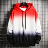 Patchwork Hoodies Pullover Male Hooded Jackets Autumn Winter Casual Jogging Fitness Men Long Sleeve Sportswear Clothes 6XL 220726