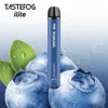 QK TASTEFOG ILITE使い捨てベイプペン600パフeシググレートボックスデバイスブルーベリーグレープストロベリースイカアイスフレーバー電子タバコoem卸売