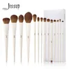 Set di pennelli Jessup Pennello per trucco professionale Fondotinta in polvere Ombretto Liner Sopracciglia Blending Highlight Broach Tools Kit 220722