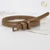 Cinture Designer Ladies Leather Paint Pin Buckle Belt Fashion All-match Decoration 2022 1.5cm Thin Dress Jeans Pantaloni BeltBelts Smal22