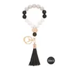 Lady Tassel Porte-clés Bracelet Party Favor Pendentif Silicone Bracelets Bracelet En Caoutchouc Mode Porte-clés Bracelet Bracelets Titulaire Poignet Anneau Bijoux