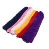 Femmes Crochet Hair Snood Cassin avec bord élastique Hair Long Couvre-tête Night Night Mesh Pocket Wraps Dreadlock Headswear