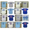 Na85 Retro 26 Maillot Billy Williams 10 LEON DURHAM Greg 31 Maddux 42 BRUCE SUTTER 48 RICK REUSCHEL 46 Maillots de baseball Lee Smith Vintage