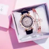 9 Colors Watch Set 2022 Luxury Women Watch Bracelet Ladi watch wholale