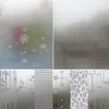 Privacy Bedroom Bathroom Home Glass Window Door Decor Frosted Film Static Cling Frosting Sticker 220716