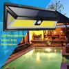 Garage 76/180COB Wandbeleuchtung Solar Wide Outdoor Lampe Yard Winkel Notfall Sicherheit Garten Wasserdichte Lichter Efrjd