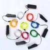 Strips LED Wire Light Car 1M 3M 5M Neon String Lights Dance Party Decor Lamp Flexible Waterproof Strip Rope TubeLED StripsLED