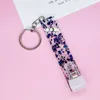 Acrylic Card Puller Keychain Pendant Portable Contactless Grabber Card Keychains Ladies Bag Decorative Keyring 16CM