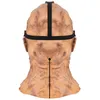 Horreur Jason Effrayant Cosplay Pleine Tête Masque En Latex Visage Ouvert Maison Hantée Accessoires Halloween Fête Fournitures 220610