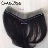 Men Toupee Thin Skin PU V Loop Fronthaarersatzsysteme 6 Zoll Remy Human Haarteil Perücken natürliche Farbe kann gebleicht werden H220512