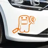 2 PCS jdm Car Sticker Domo Kun Funny Stickers and Decals Car Styling Decoration Vinyl Window Stickers Auto Accessories9399489