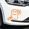 2 ПК наклейка JDM CAR Domo Kun Funny Stickers and Decals Car Styling Coreling Vinyl Window Sticker