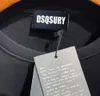 DSQSURY HOODY NEW MENSデザイナーパーカーイタリアファッションスウェットシャツ秋のプリントDSQフーディーマレトップクオル100％コットントップDS438