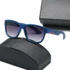 Designer Sunglasses For Men Women Brown Pilot Sun Glasses UV400 Eyewear Metal P-Shape Frame Lens Fashion Driving Goggle Sunglass Red Frames good