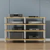 Datorhögtalare 4Layer 2Column Hifi Power Cabinet Rack Audio TV Absorb