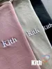 Clothes Hoodies Oversize Kith Hoodie Autumn Placket Button Letter Hooded Sweater Men's Women's Embroidered Couples Sweatshirt11uw