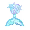 Nieuwe lovertjes Hairgrips For Women Cartoon Mermaid Staart Starfish Shell Hair Clips Cute Multicolor Hairspins Fashion Hair Accessoires Groothandel 1 66XT