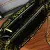 Женские сумки Virtus Tote Bag Золотая цепочка с принтом на подкладке Нить Модные буквы Стеганая овчина Высочайшее качество Сумка через плечо217P