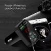 3.1A Dual USB Fast Charger A9 Car Bluetooth Kit 5.0 FM Sändare Trådlös handfri Audio Receiver Auto Mp3 Player