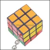 Party Favor Event Supplies Festive Home Garden Educational Keychains Magic Square Fashion Cube Decorations Gift Rotatable Originality Adt