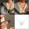 Chokers halsband hängar smycken 2021 trendig koreansk modehalsband geometri klumpikelkedja kvinnor juveler collier femme droppleverans w