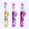 Dual Motor Thrusting Rotary Rotating Rabbit Vibrator Waterproof Anal Dildo G Spot Clitoris Stimulator Sex Toys for Woman7726003