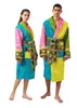 Heren luxe klassieke katoenen badjas heren en dames merk nachtkleding kimono warme badjassen homewear unisex badjassen één maat7009420