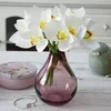 kunstbloemen witte orchidee 4 stcs/bundel bruiloft bruids boeket mariage latex diy plakboek flores kunstmatige huisdecoratie