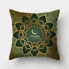 Cushion/Decorative Pillow Ramadan Decorations For Home Islamic Eid Mubarak Decor Sofa Throw Cases Muslim Mosque Decorative Cotton Cushion Co