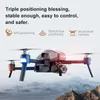 Professionele 5G WiFi GPS -drones met 6K 4K 2 Axis Gimbal Camera RC Afstand 2 km borstelloze zelfstabilisatie Quadcopter FPV DRON 220615