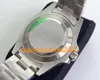 Super Factory Watch V6 216570 Svartvitt ansikte 42mm Automatisk GMT Orange Needle Work 904L Rostfritt stålfodral och remsapp Sapphire Glass Luxury Watches