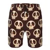 Herr shorts Men's Beach Short Swim Cartoon Skulls Surfing Maillot de Bain Sport Board Swimwearmen's