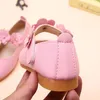 Bambini da 112 anni baby baby fiore per bambini abito da matrimonio in pelle principessa per ragazze scarpe da ballo della scuola bianca 220607